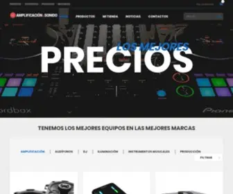 Amplificacionysonido.com(Amplificación & Sonido) Screenshot