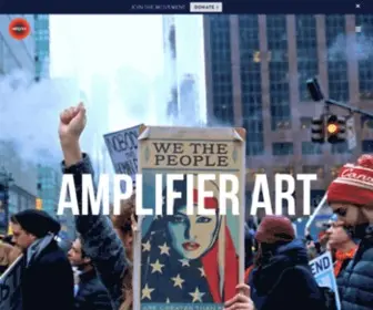 Amplifier.org(Home) Screenshot
