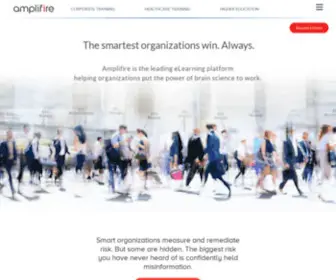 Amplifire.com(Amplifire's learning platform) Screenshot