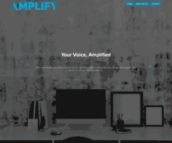 Amplifycompany.com(Amplify Company) Screenshot