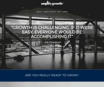 Amplifygrowth.com(High Performance Business Leadership Development Coaching) Screenshot