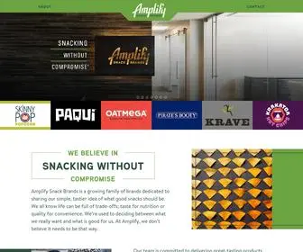 Amplifysnackbrands.com(Amplify Snack Brands) Screenshot