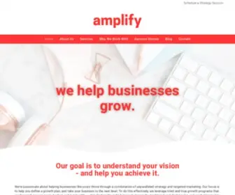 Amplifyup.com(Amplify) Screenshot