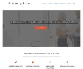 Ampliotech.com(Amplio) Screenshot