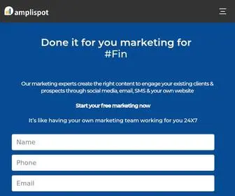 Amplispot.com(New) Screenshot