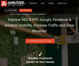 Amplitudeagency.com(Amplitude Digital) Screenshot