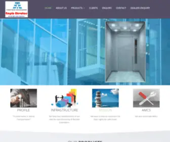 Amploelevators.com(Elevators) Screenshot