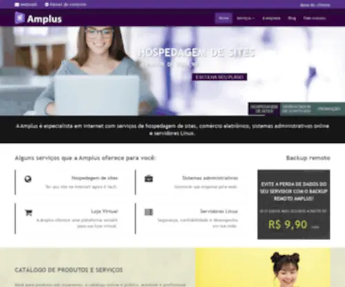 Amplus.com.br(Amplus Internet) Screenshot