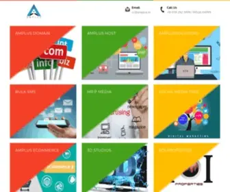 Amplus.in(Web design & development) Screenshot
