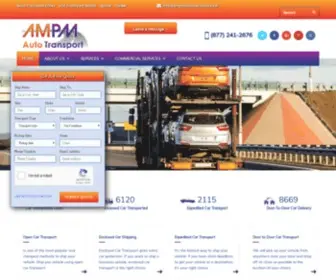 Ampmautotransport.com(AMPM Auto Transport) Screenshot