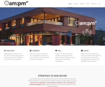 AMPMPR.com(PM PR) Screenshot