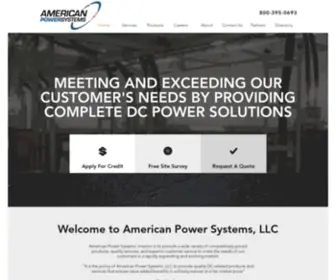 Ampowersys.com(American Power) Screenshot