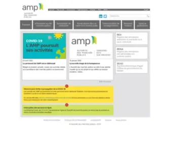 AMP.quebec(AMP quebec) Screenshot