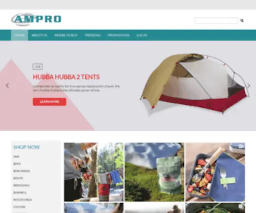Ampro.co.nz(Ampro Sales Ltd) Screenshot