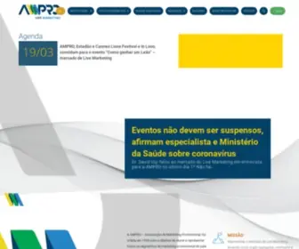 Ampro.com.br(Associação de marketing promocional) Screenshot