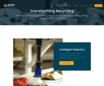 Amprobotics.com(AMP Robotics) Screenshot