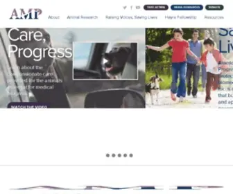 Amprogress.org(Americans for Medical Progress) Screenshot