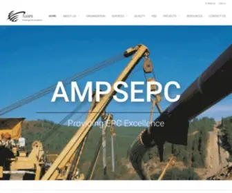 Ampsepc.com(AMPSEPC Providing EPC Excellence Overview AMPS) Screenshot