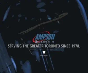 Ampson.ca(Ampson Electric) Screenshot