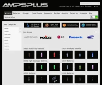 Ampsplus.co.uk(UK's #Battery Supplier) Screenshot