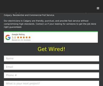 Amptcalgaryelectricians.com(Top Rated Calgary Electricians) Screenshot