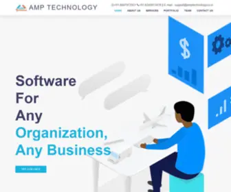 Amptechnology.co.in(AMP Technology Your Complete Business Solution) Screenshot