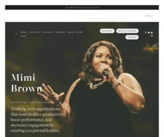 Ampupsuccess.com(Motivational Keynote Speaker Amelia Mimi Brown) Screenshot