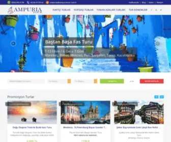 Ampuriatour.com.tr(Ampuria Tour) Screenshot