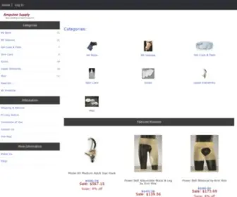 Amputeesupply.com(Amputee Supply) Screenshot