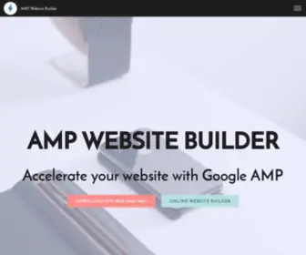 Ampwebsitebuilder.com(AMP Website Builder) Screenshot