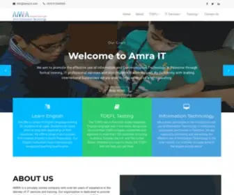 Amra-IT.com(AMRA Information Technology) Screenshot