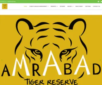 Amrabadtigerreserve.com(Amrabad Tiger Reserve) Screenshot