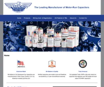 Amradmanufacturing.com(The Leading Manufacturer of Motor) Screenshot