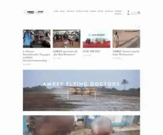 Amref-Austria.org(Amref Austria) Screenshot