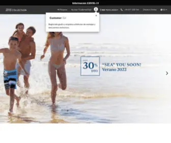 Amresortseu.com(AM Resorts Group en Europa) Screenshot