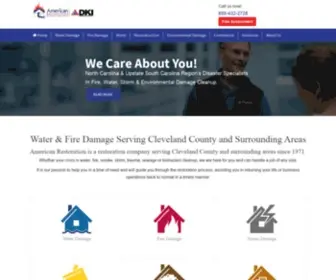 Amrest.com(Restoration Services in Charlotte & Surrounding Areas) Screenshot