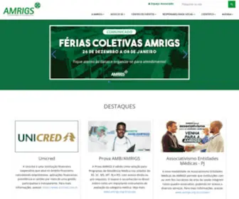 Amrigs.org.br(AMRIGS) Screenshot