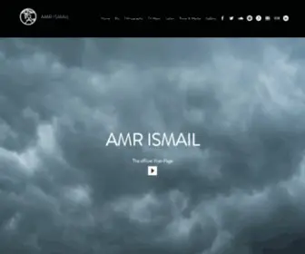 Amrismailmusic.com(Amr Ismail Music) Screenshot