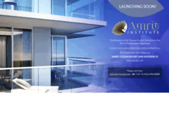 Amrit.com(Amrit Institute) Screenshot