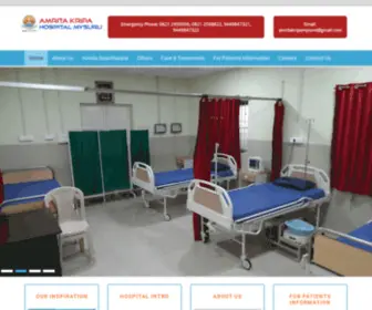 Amritakripamysore.org(Amrita kripa hospital) Screenshot