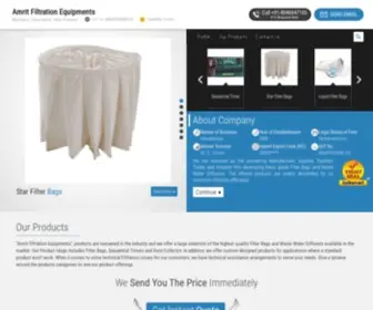 Amritfiltration.com(Amrit Filtration Equipments) Screenshot