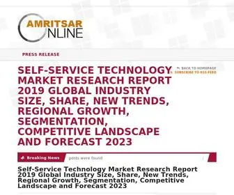 Amritsar-Online.com(Amritsar Online) Screenshot