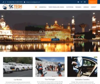 Amritsarcarrentals.com(Boparai Travel) Screenshot