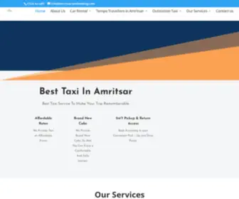 Amritsartaxibooking.com(Amritsar taxi booking) Screenshot