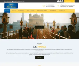 Amritsartaxirental.com(Travels) Screenshot