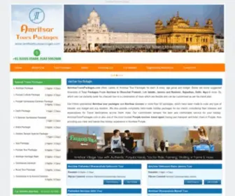 Amritsartourspackages.com(Amritsar Tour Packages) Screenshot