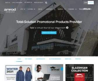 Amrod.co.zm(Corporate Gifts) Screenshot