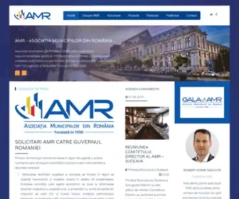 AMR.ro(Asociaţia Municipiilor din România) Screenshot