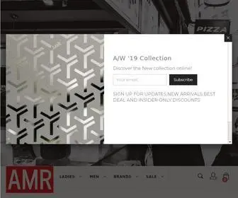 Amrstore.com(Fashion brands) Screenshot