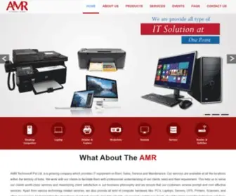 Amrtechnosoft.com(#1 Online Computers & Audio Visual Rental Company In Delhi) Screenshot